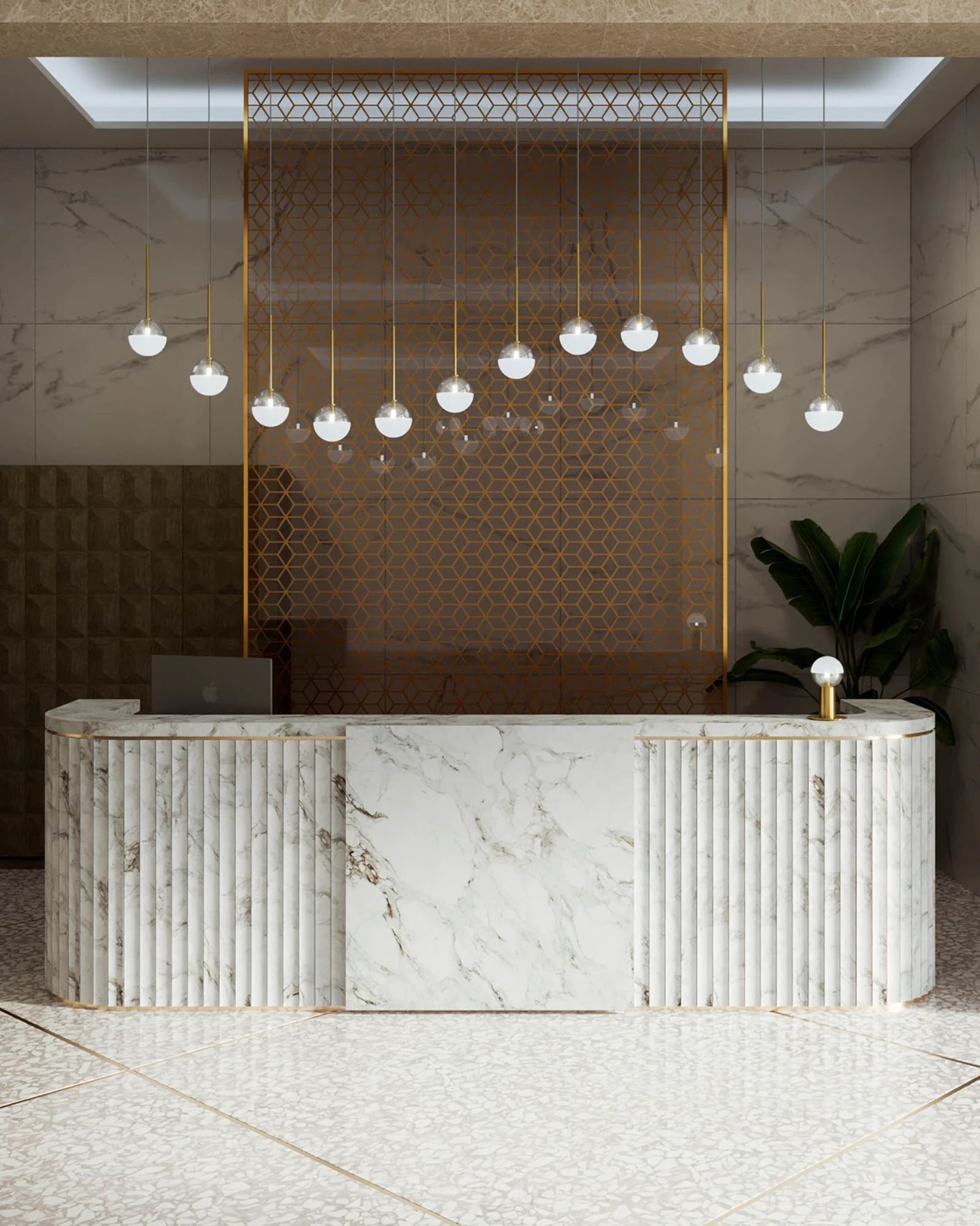 Molecola Pendant Light