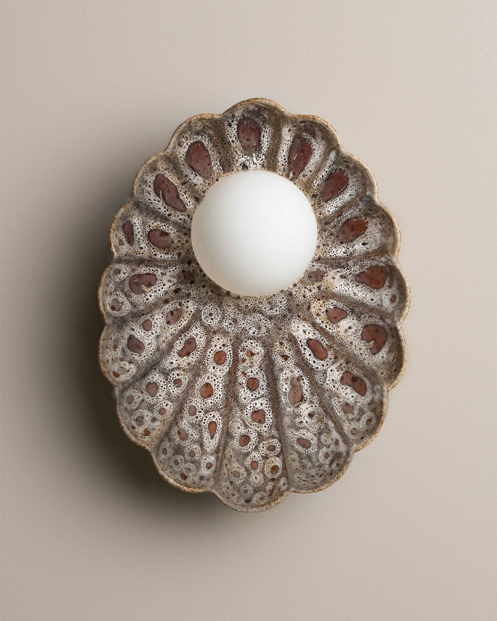 Oyster Wall Light