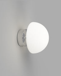 Orb Dome Short Arm Wall Light