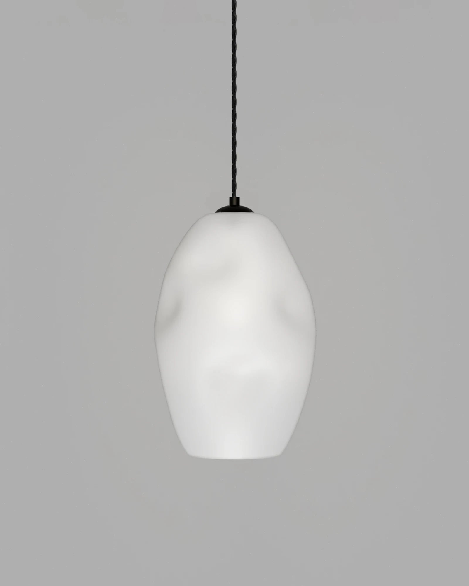Organic White Pendant Light