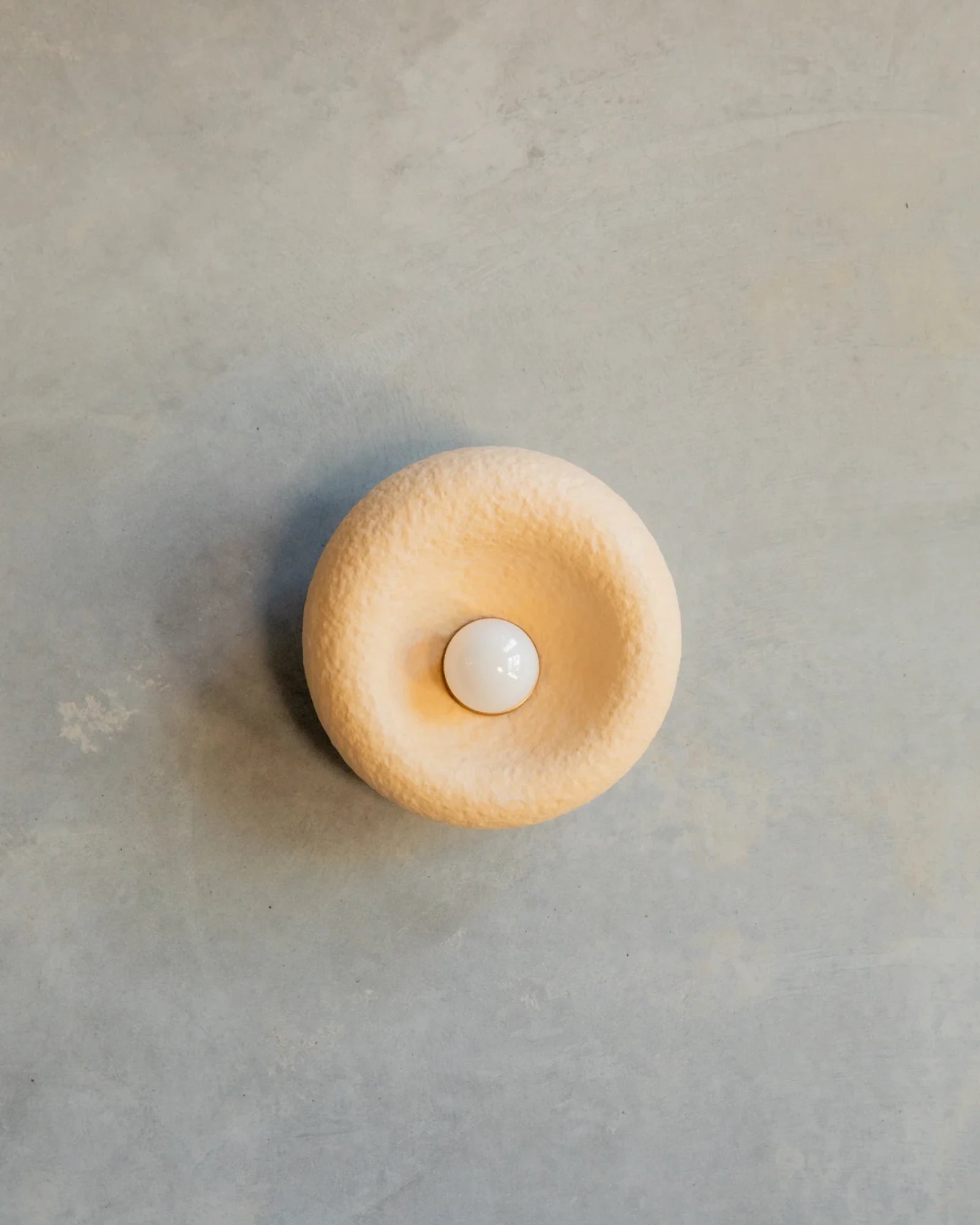 Pumice Wall Light