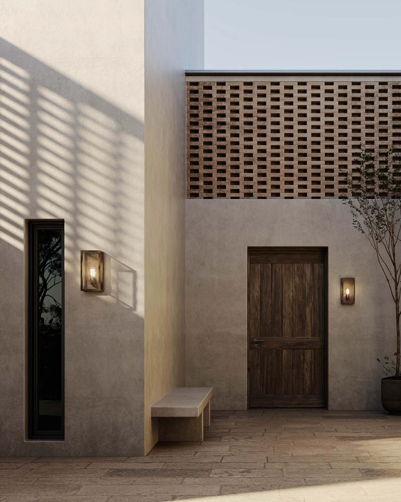Quadro Wall Light