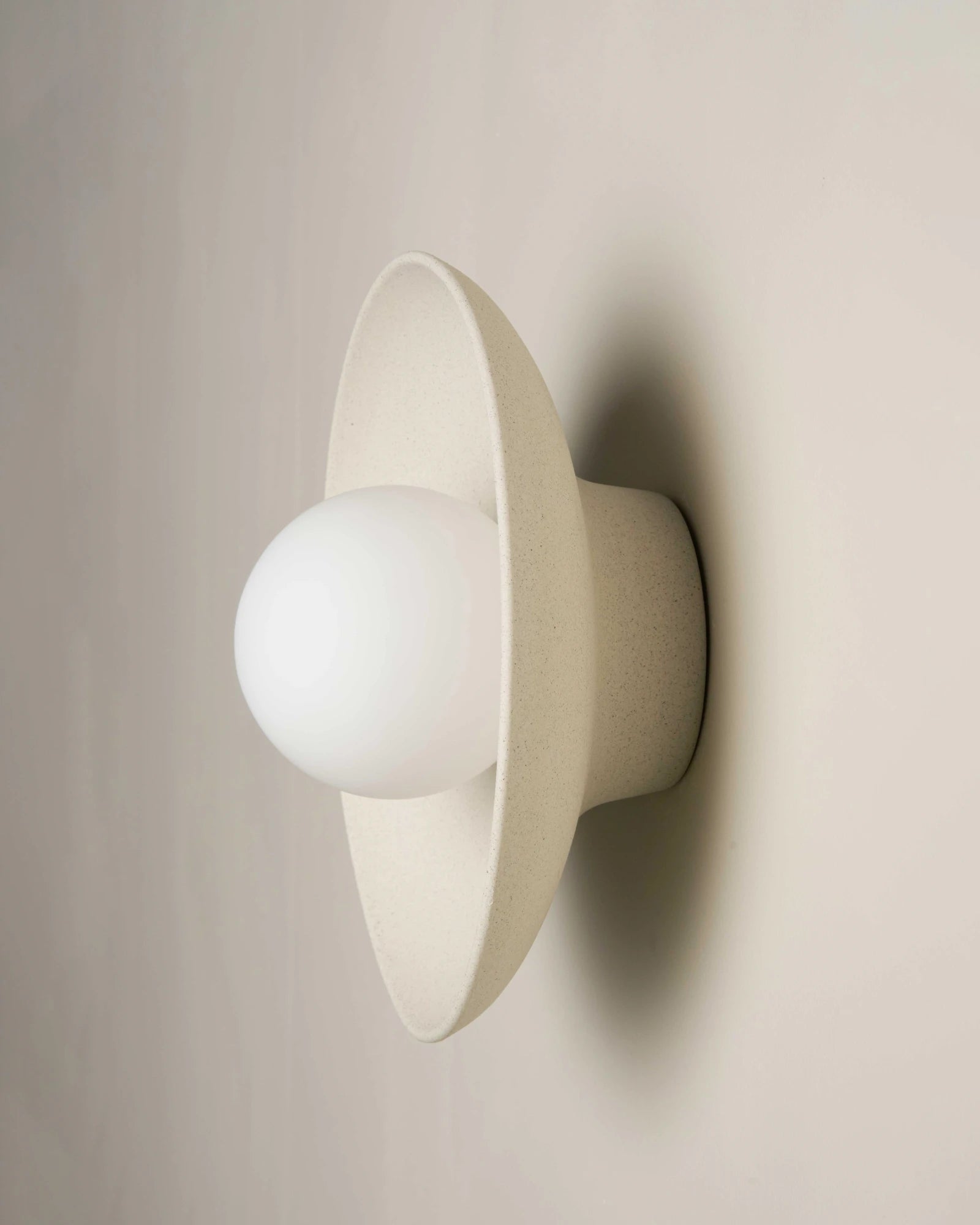 Dish Wall Light