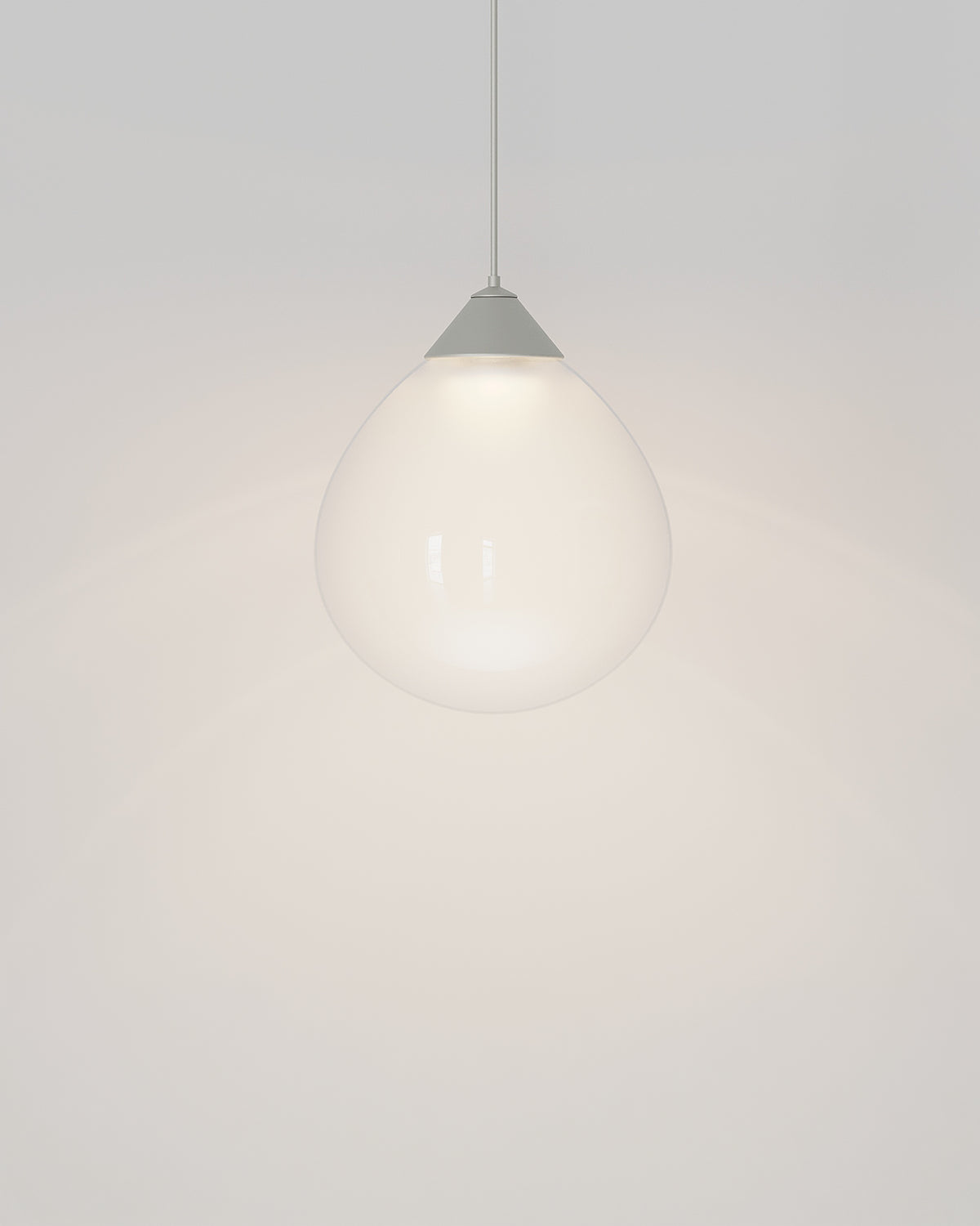 Sora Frosted Pendant Light