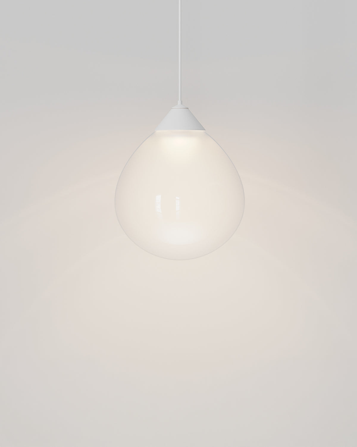 Sora Frosted Pendant Light