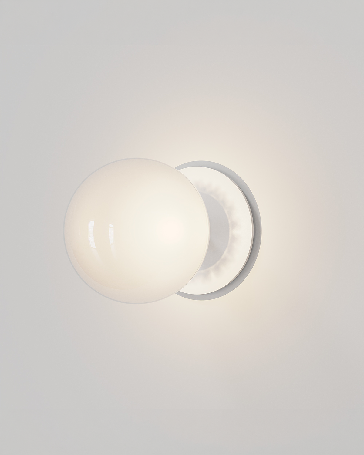 Sora Frosted Wall Light