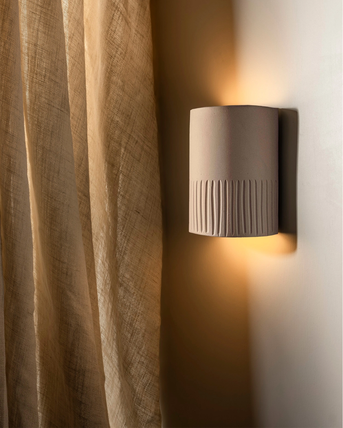 Stone Short Wall Light