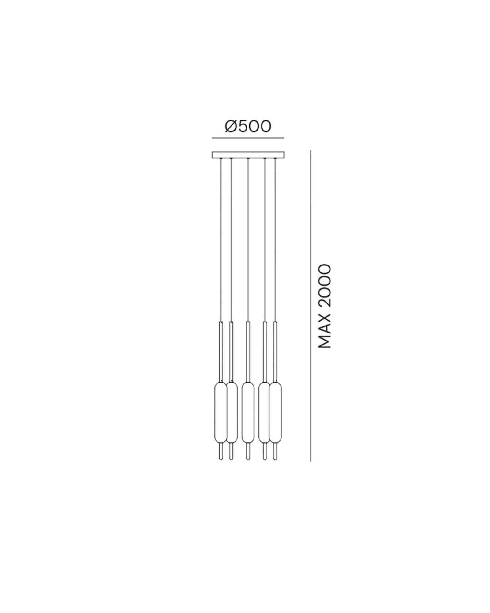 Typha Pendant Light
