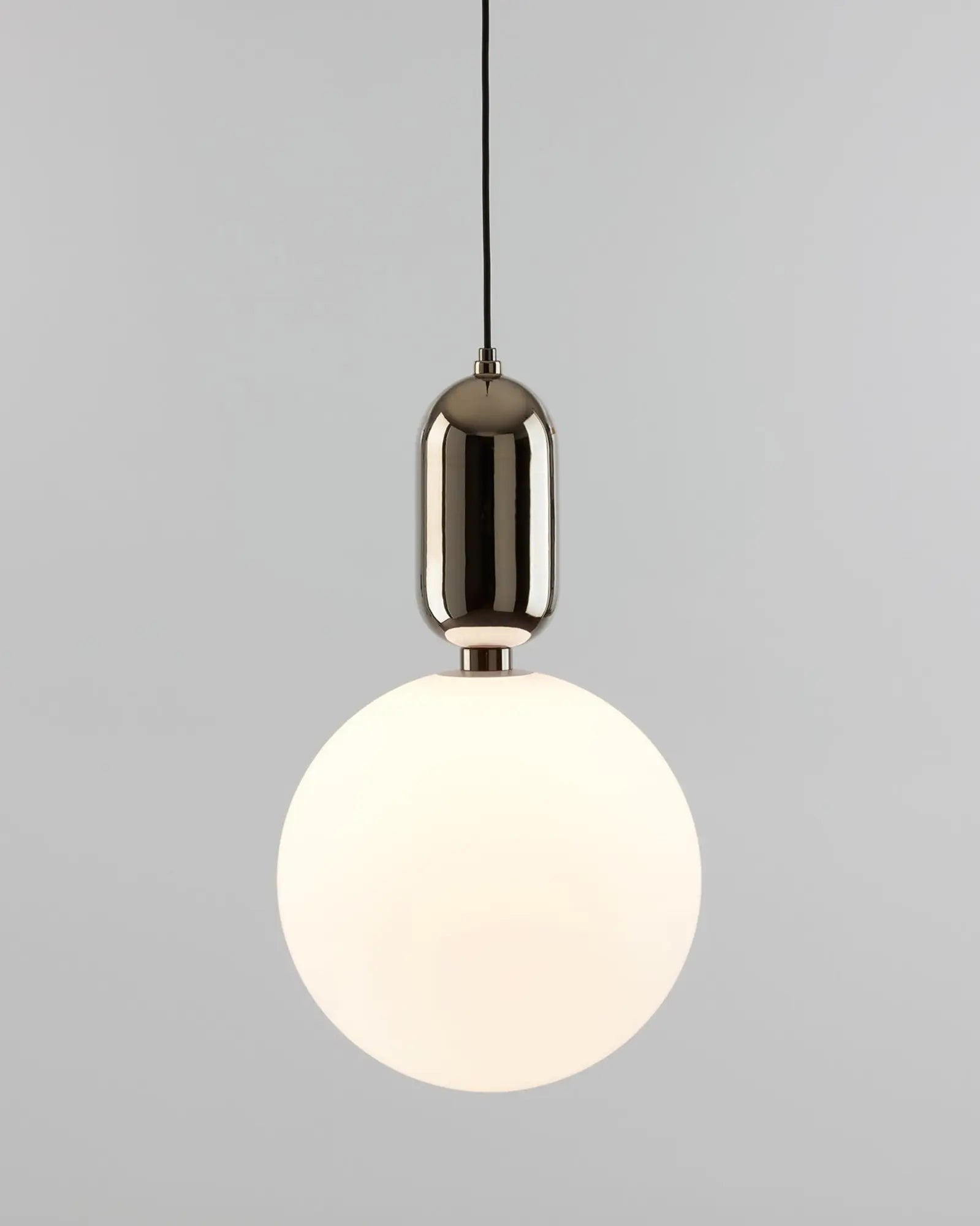 White glass shade pendant light deals