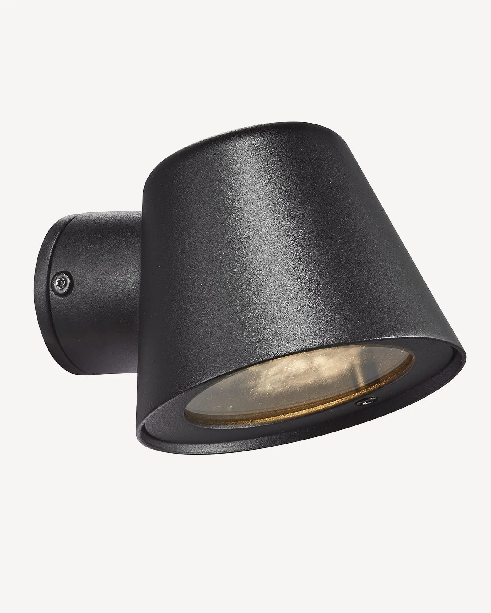 Aleria minimalistic Scandinavian Outdoor wall light in black product photo