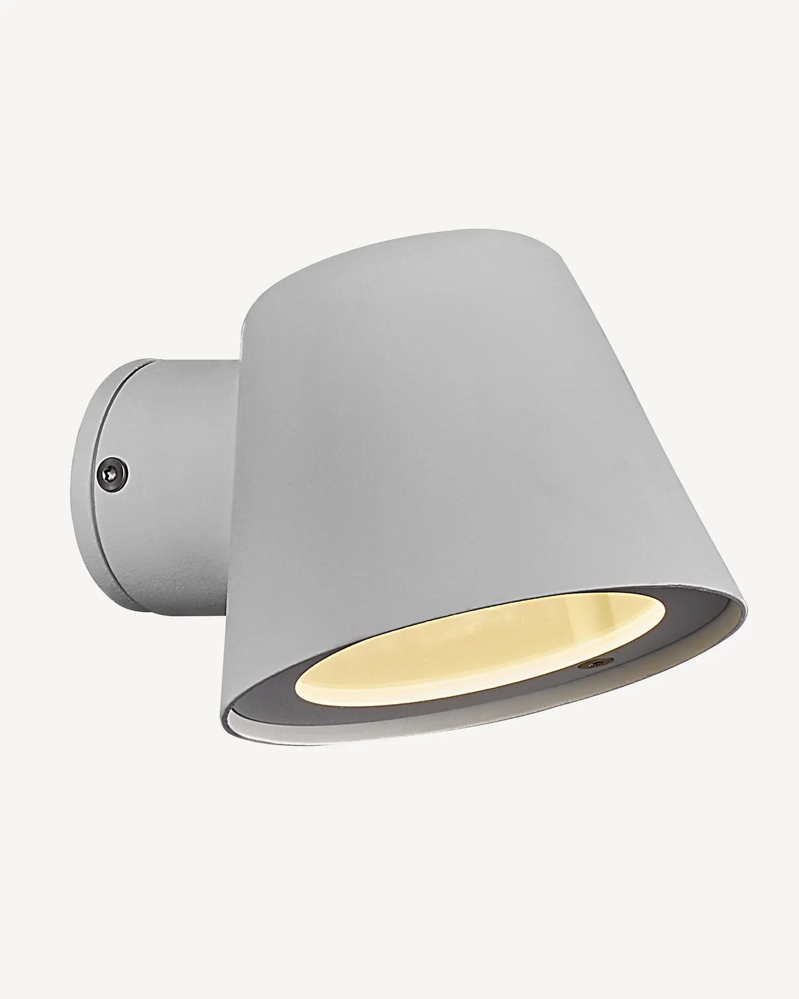 Aleria minimalistic Scandinavian Outdoor wall light in white product photo