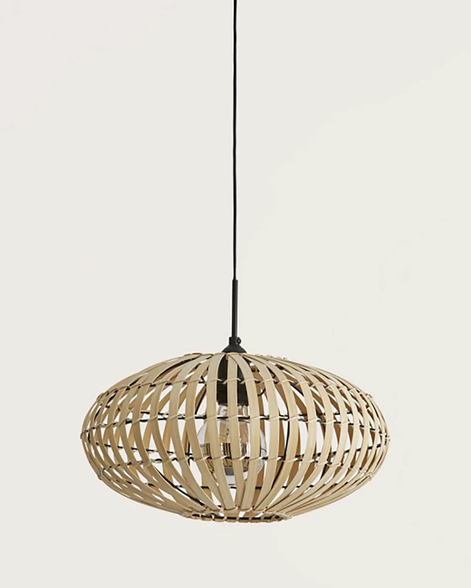 Anya contemporary organic pendant light