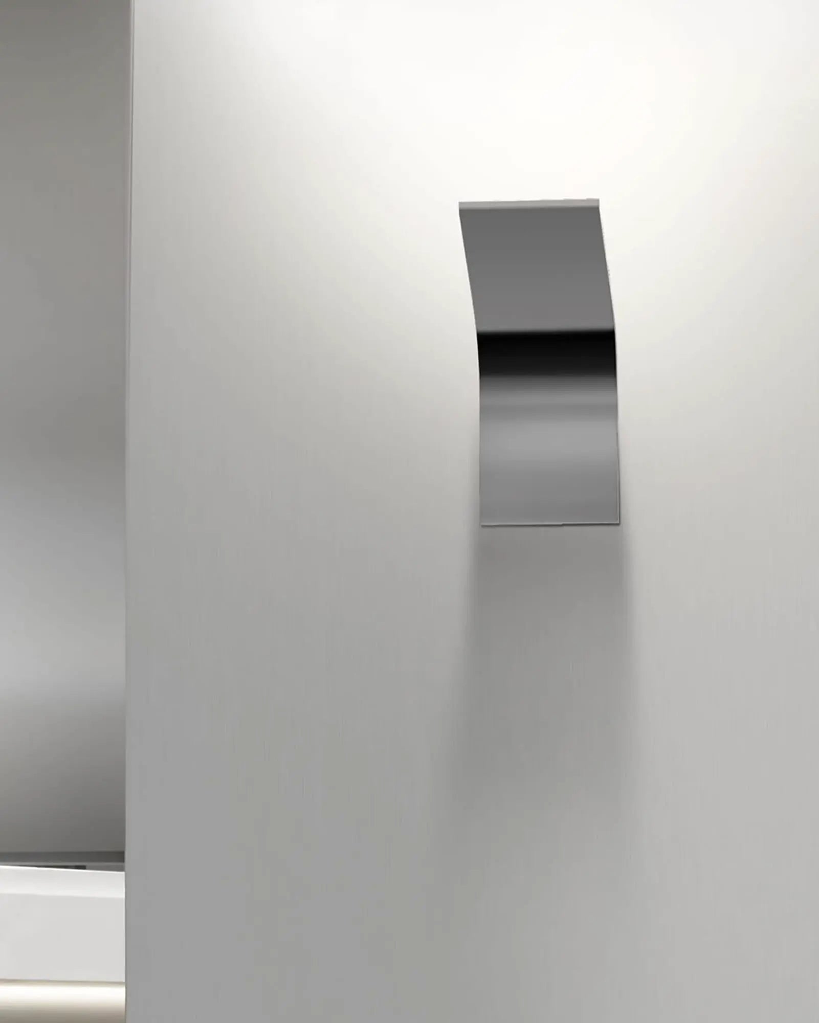 App wall light contemporary minimal titanium small hallway