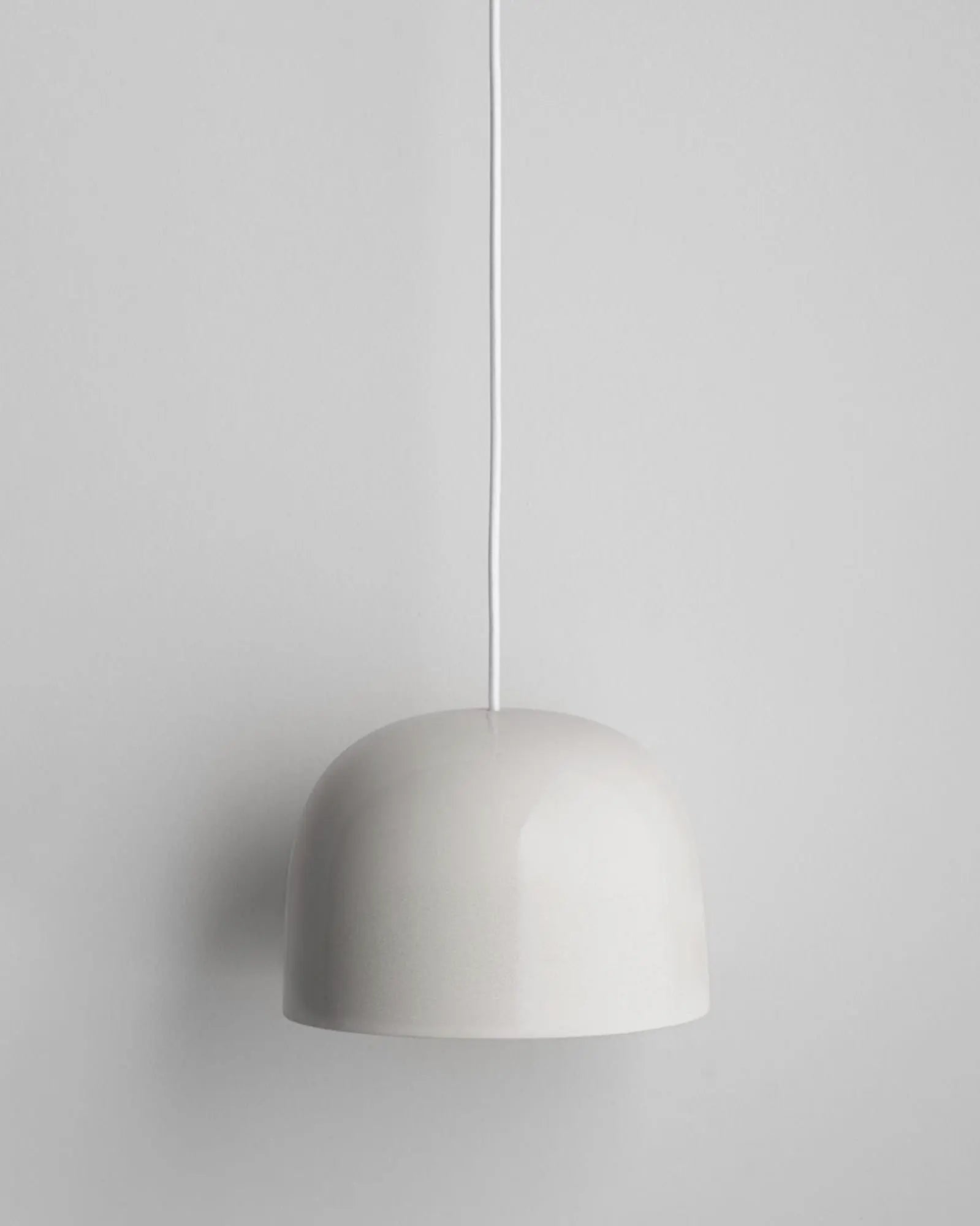 Bell Ceramic dome pendant light