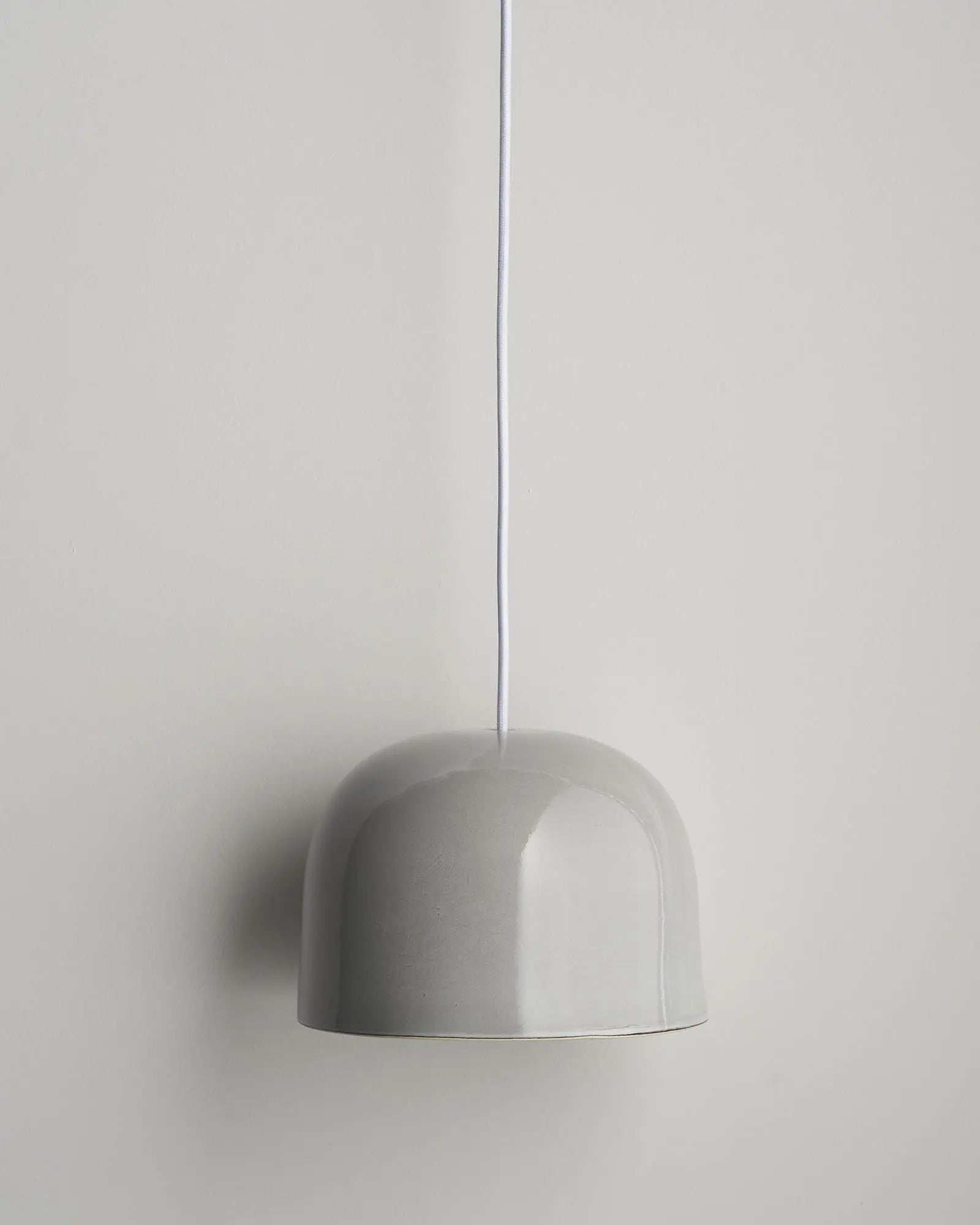 Bell Ceramic dome pendant