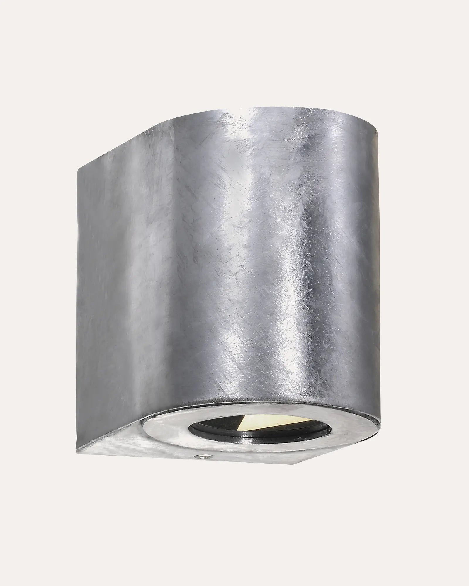Canto 2 small minimal Scandinavian up and down light galvanized