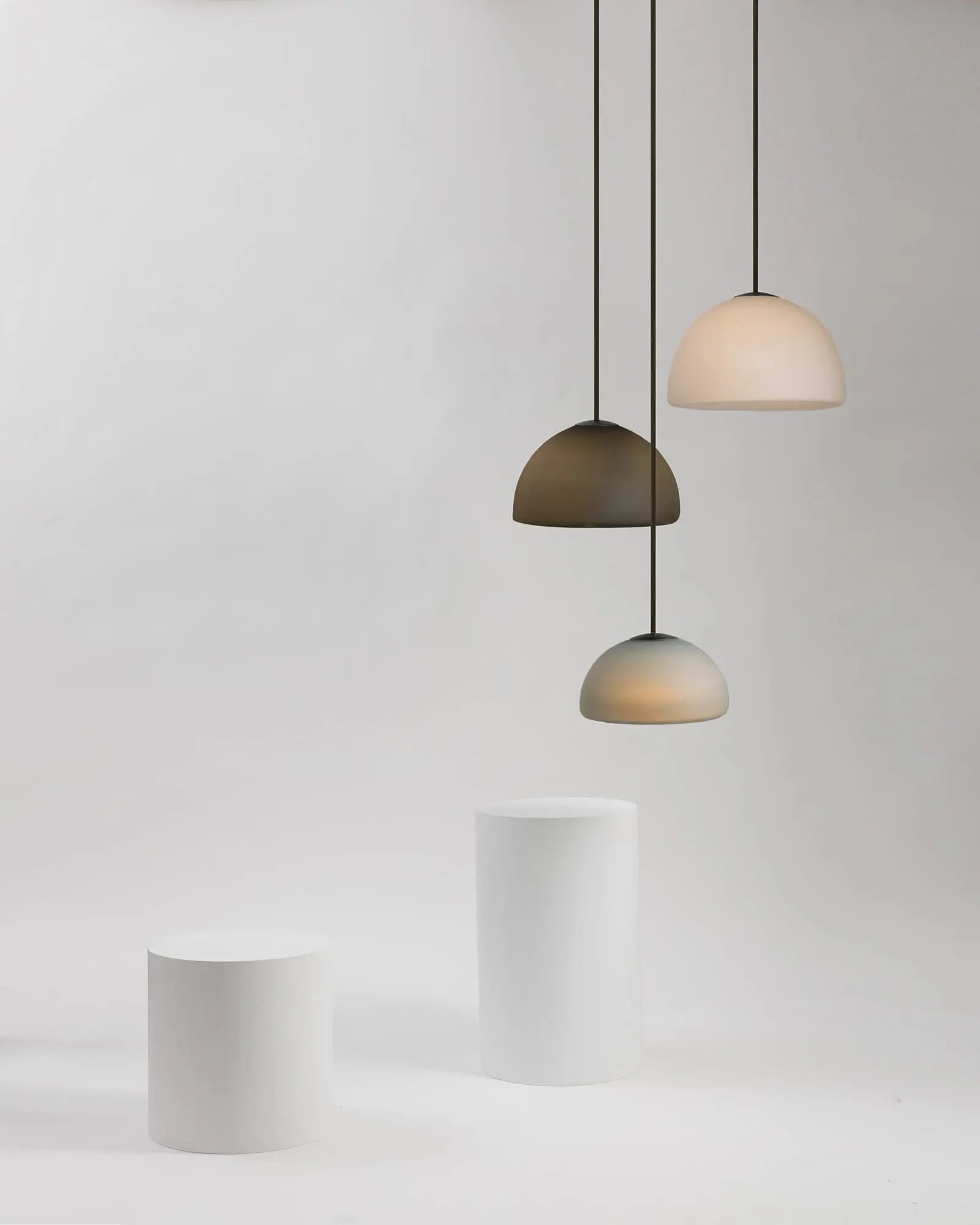 Cell Pendant light cluster in 3 sizes light on