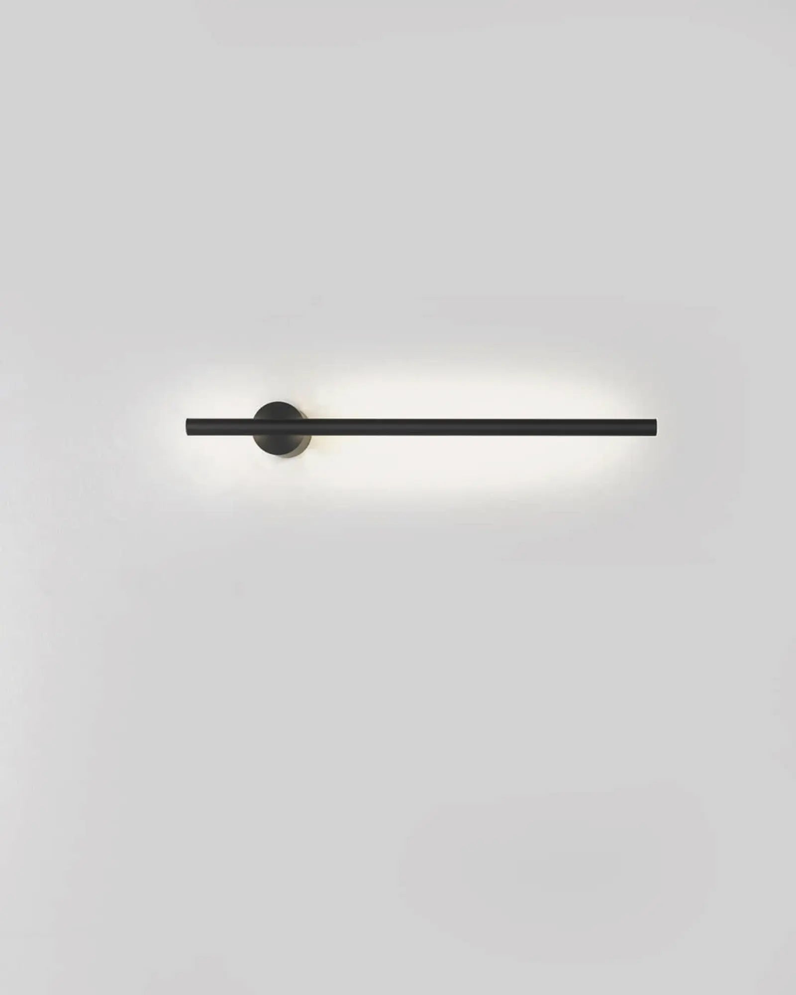 Clock Minimalistic contemporary linear wall light horizontal 