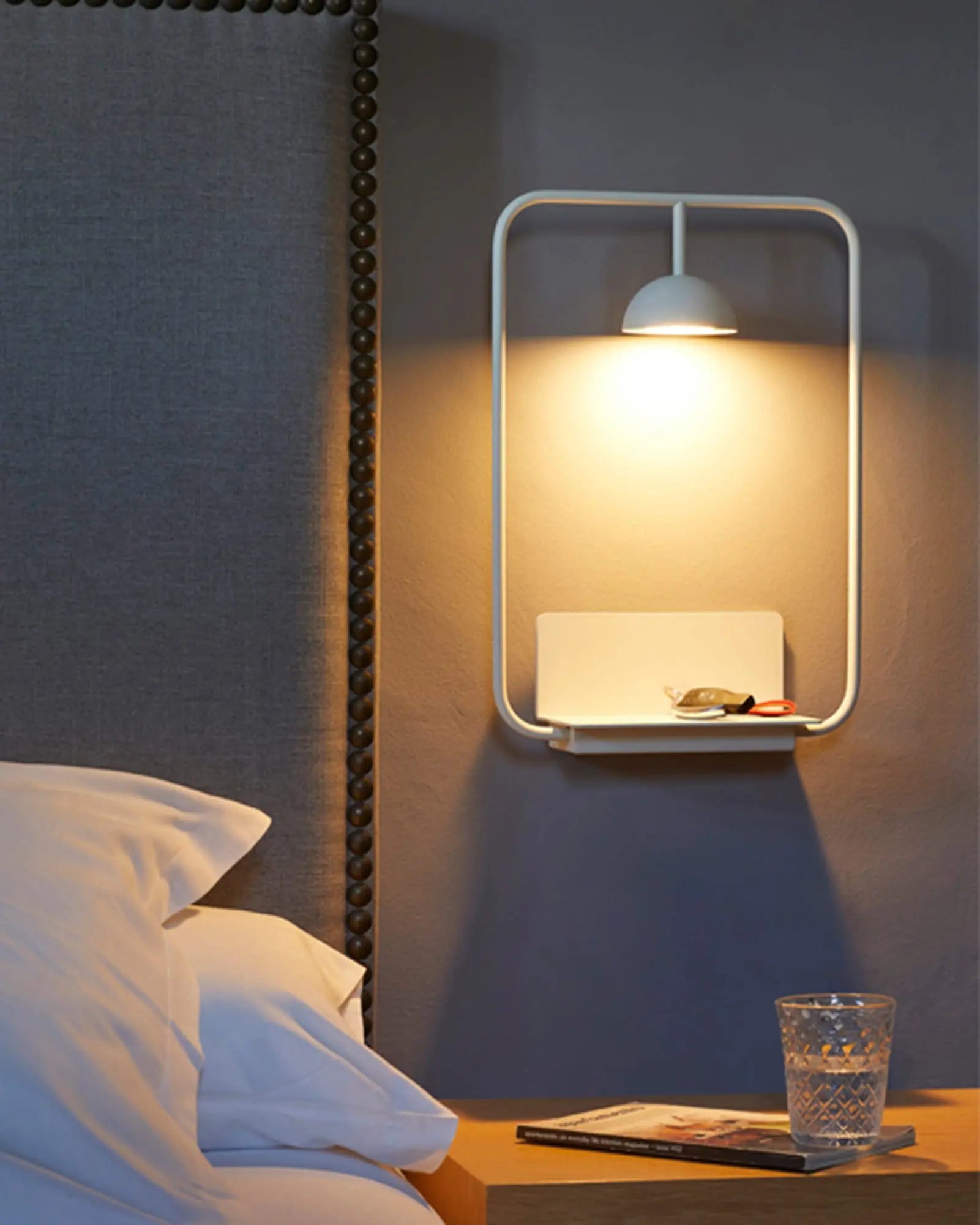 Wall lamp with reading light deals