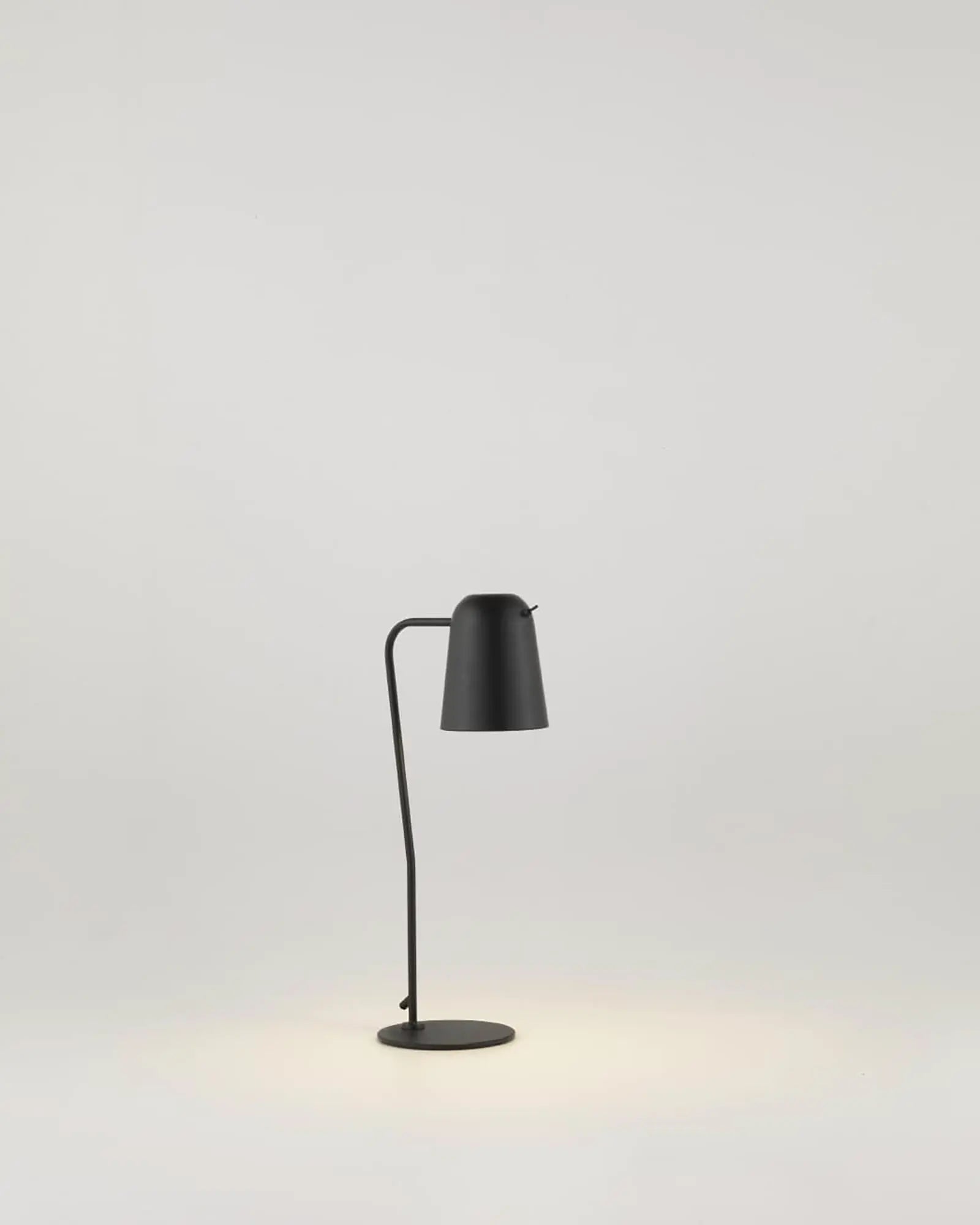 Dobi Scandinavian matte black wall lamp switch on shade