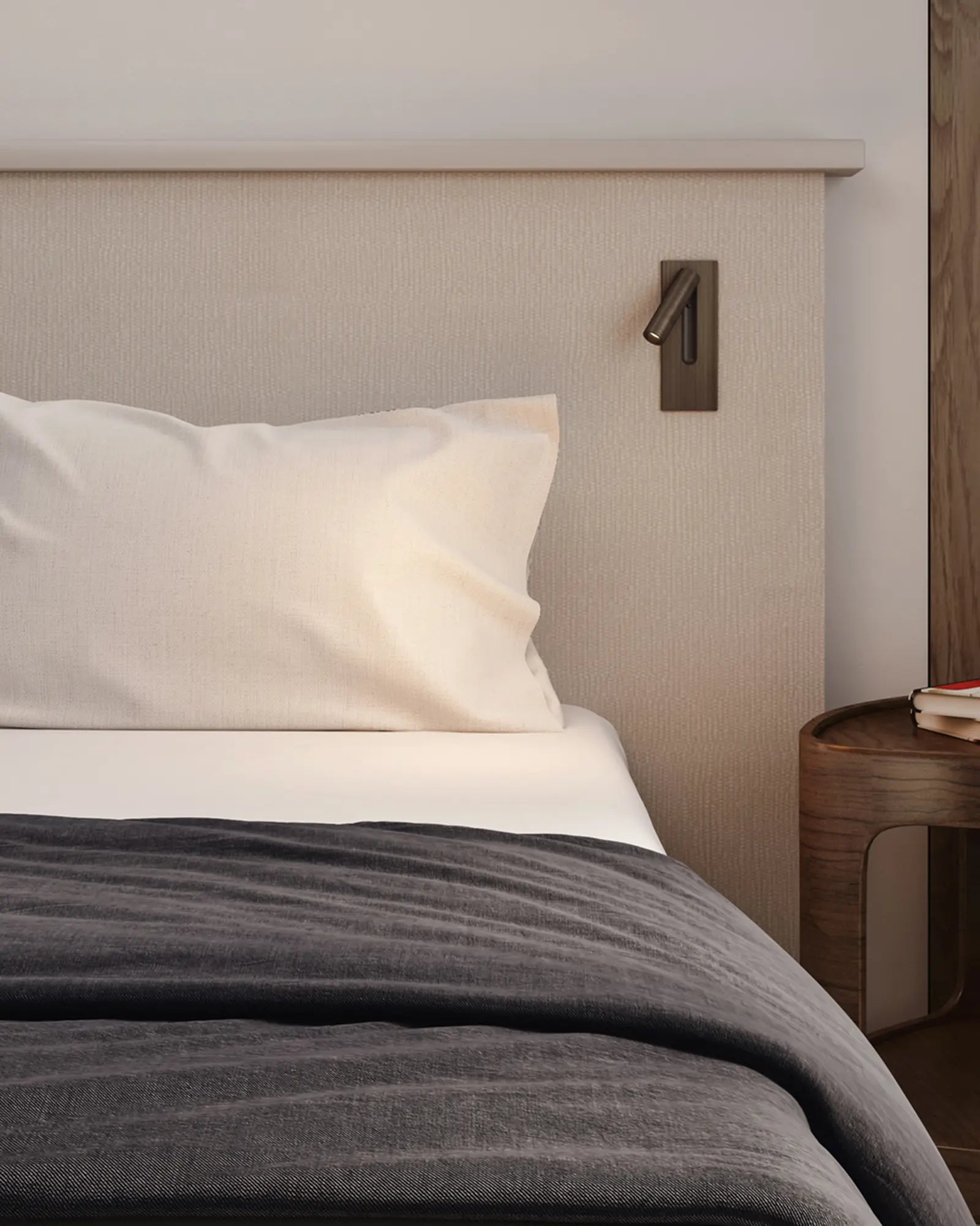 Fuse modern foldable minimal wall light bedhead