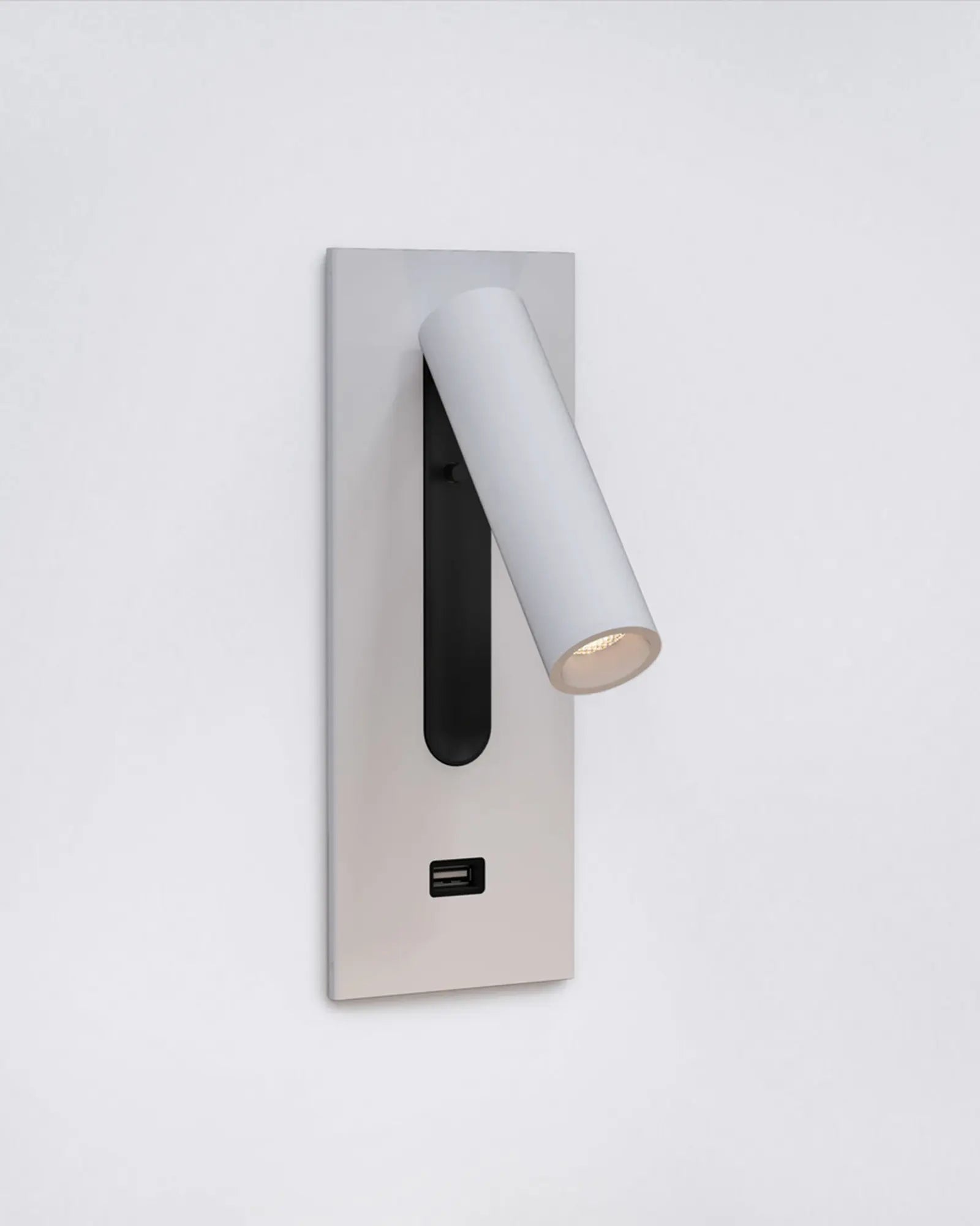 Fuse modern foldable minimal wall light white usb