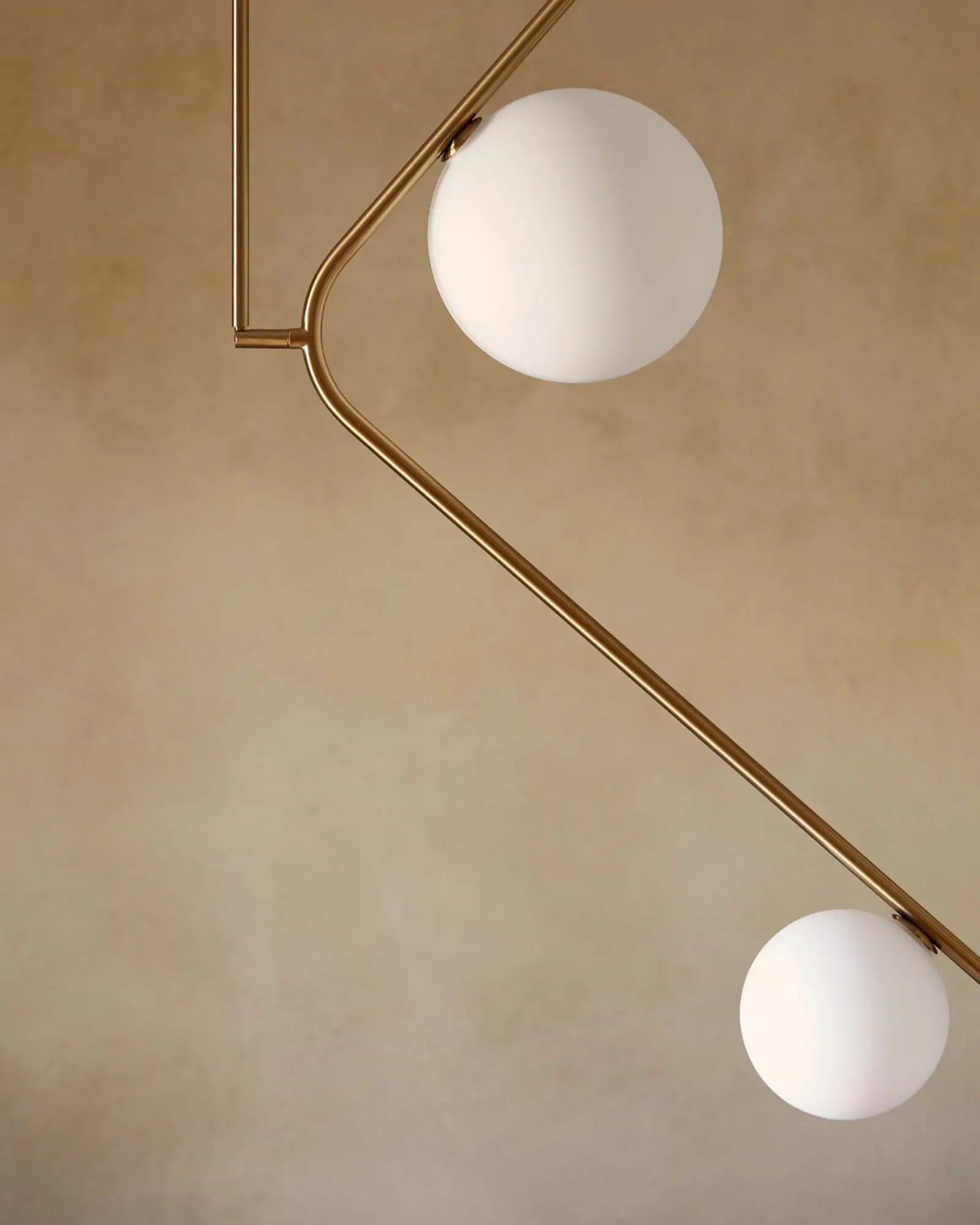 Geometric globe pendant discount light