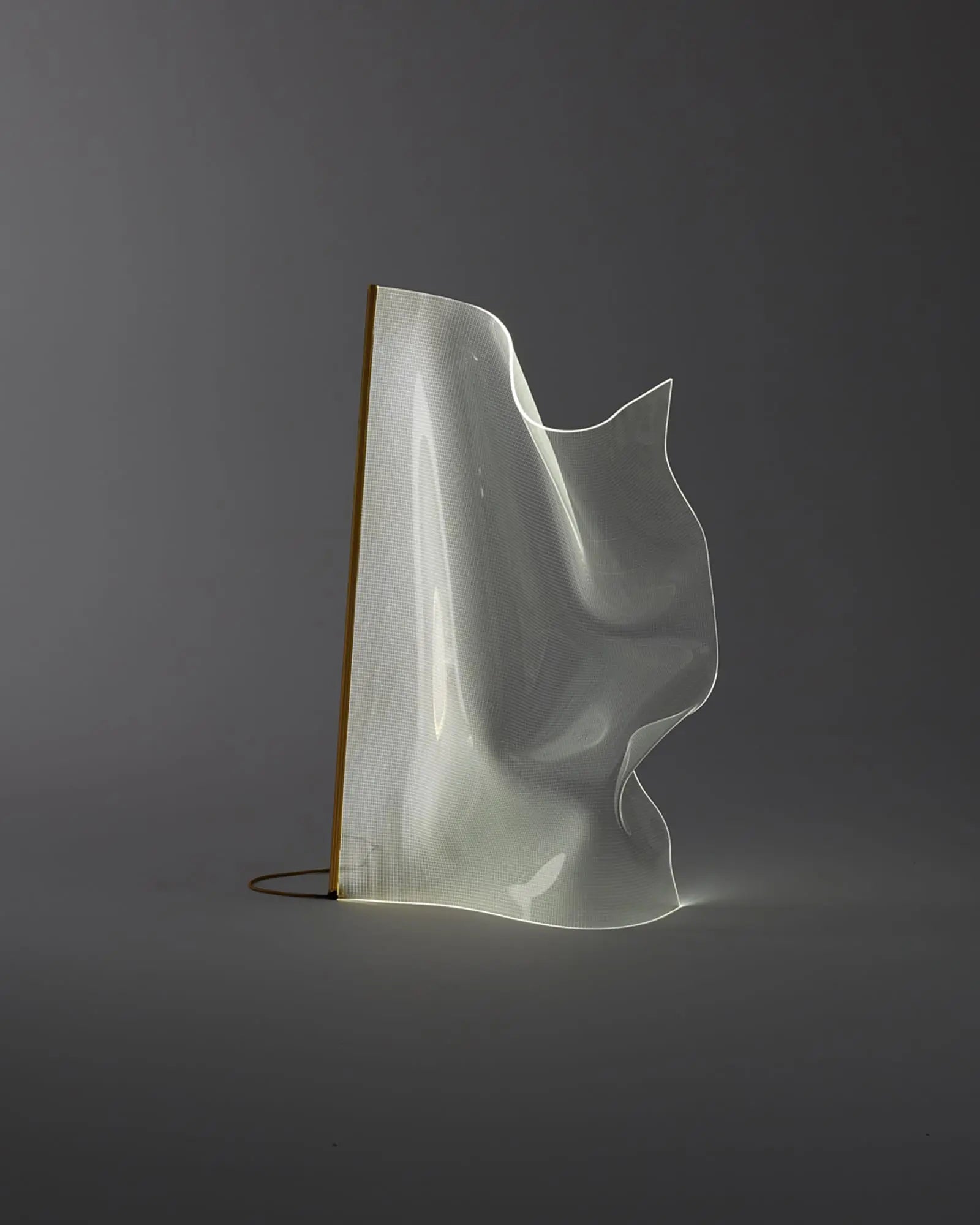Gweilo quin acrylic transparent decorative floor lamp
