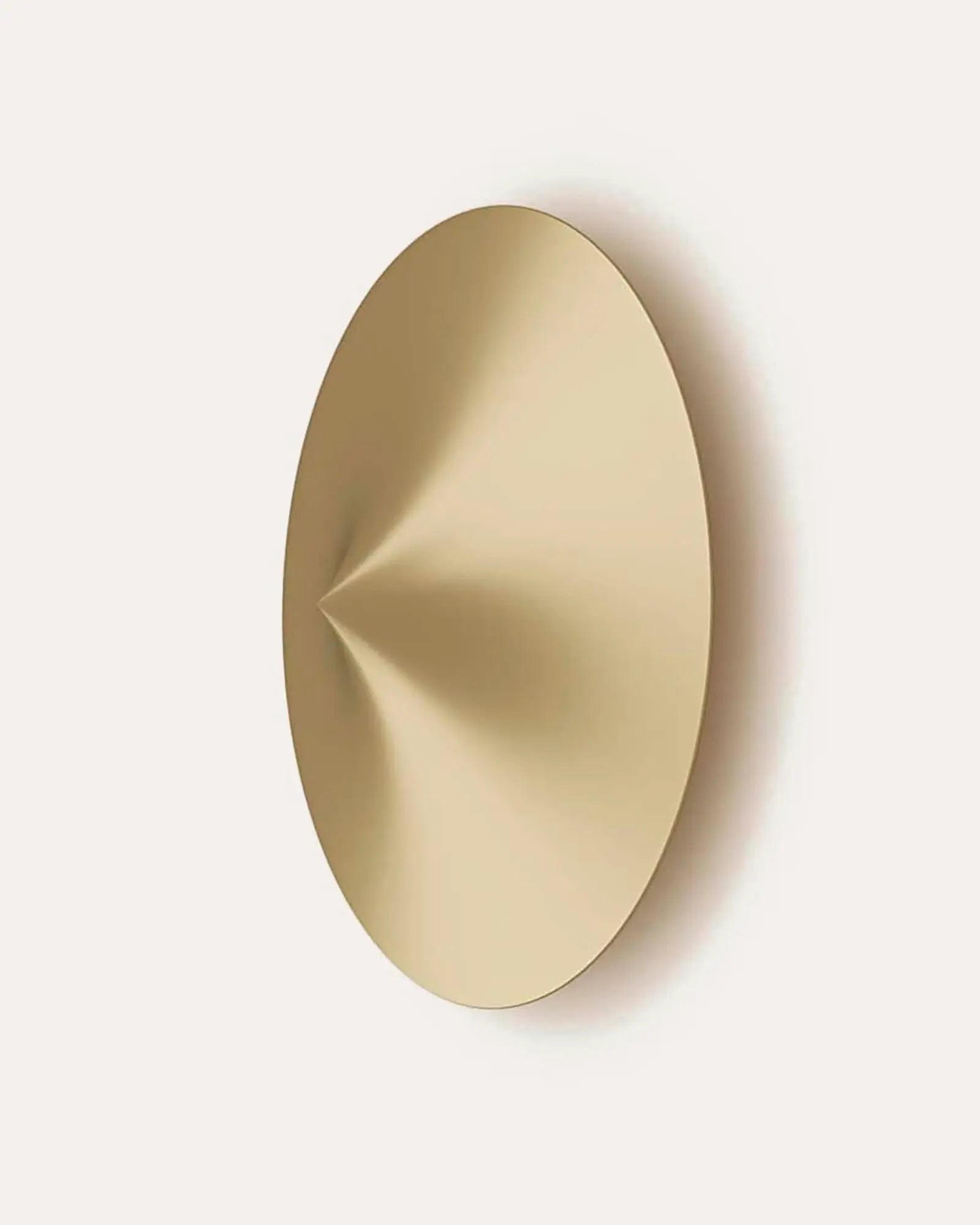 Hat wall light contemporary oriental inspire wall light brass