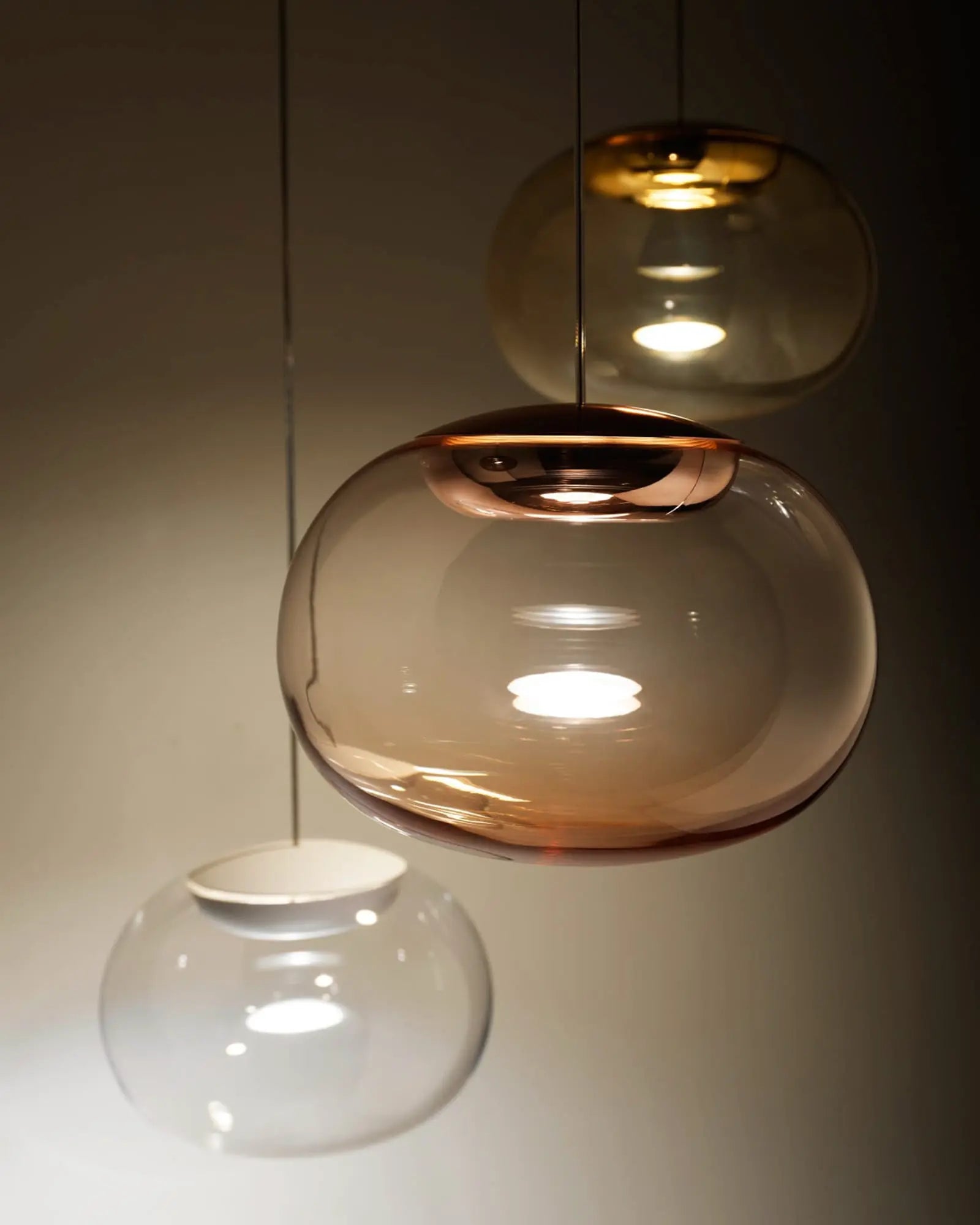 La Mariee Pendant light blown glass 