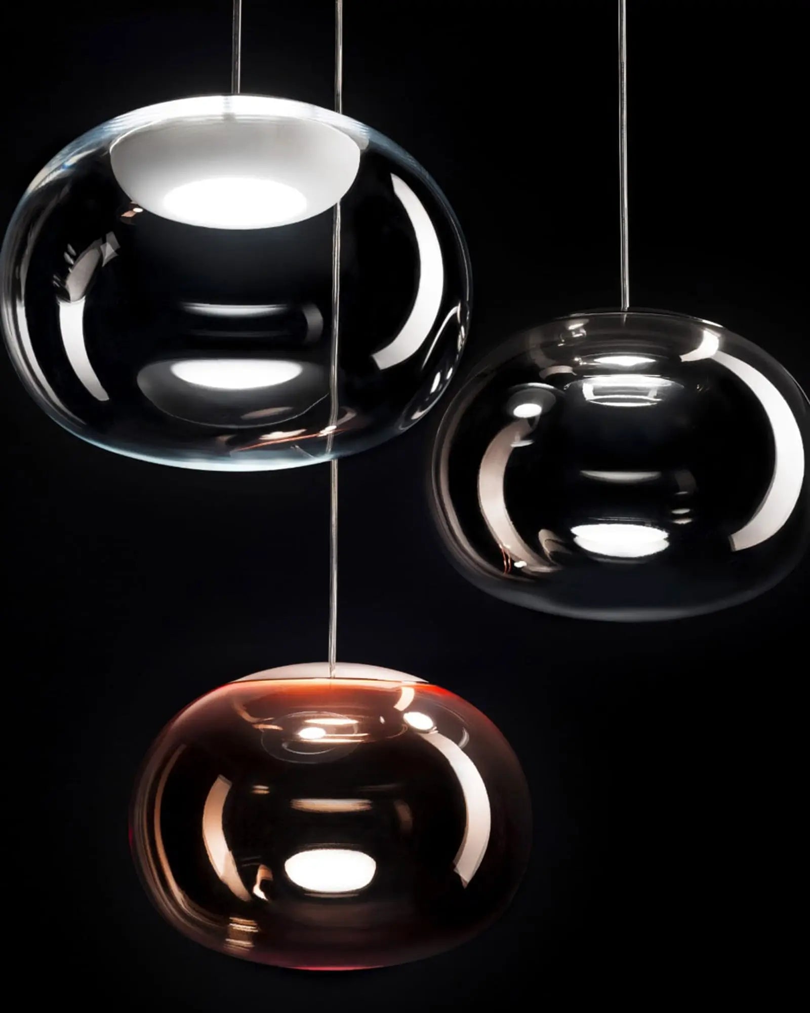 La Mariee Pendant light blown glass 