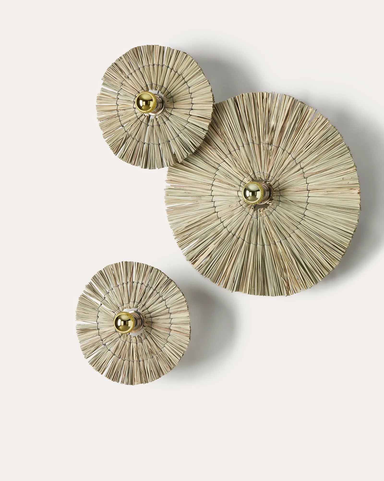 Laos wall light 3 sizes cluster