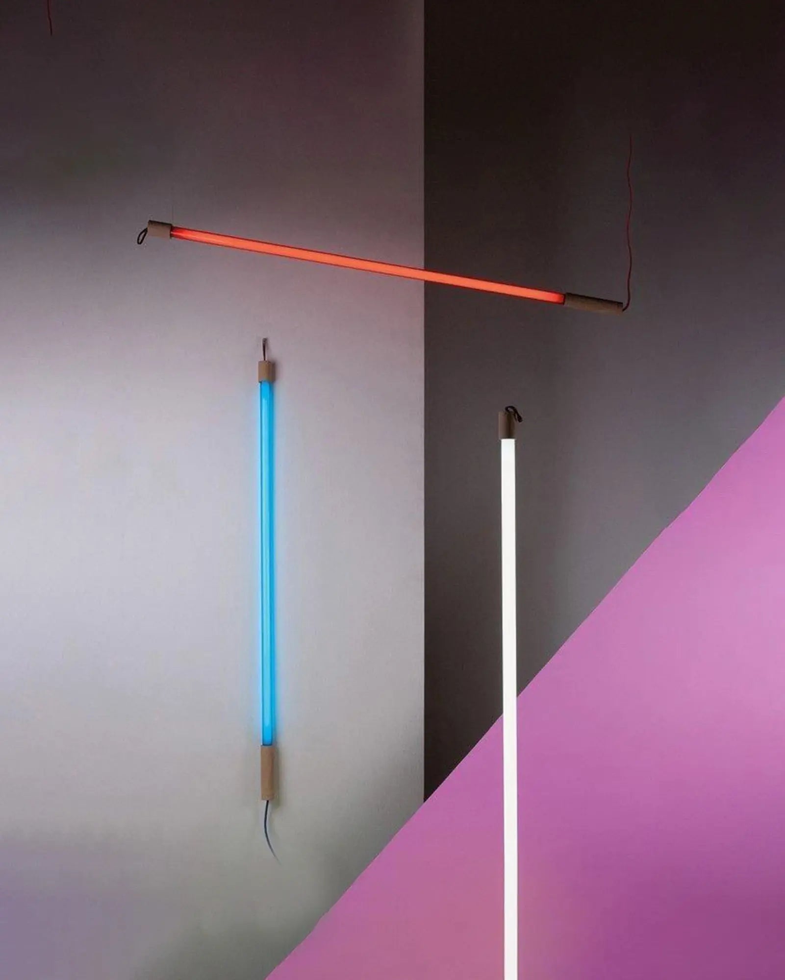 Neon tube wall online light