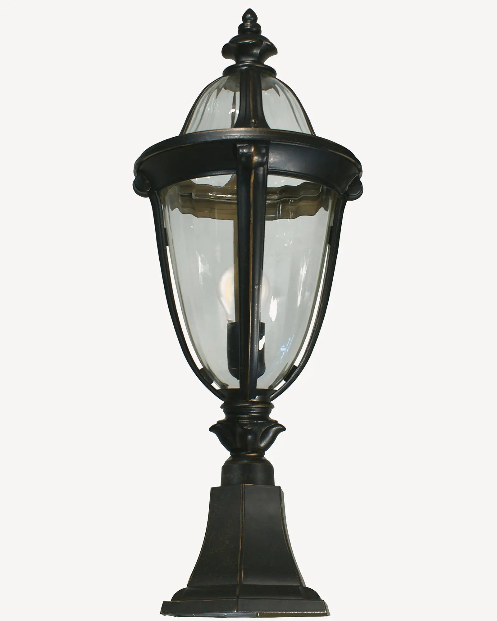 Mayfair pedestal light by Inspiration Light at Nook Collections