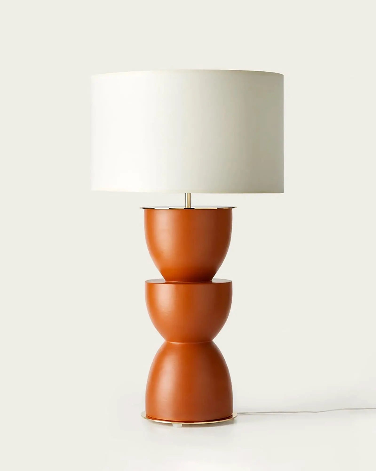 Metric Ceramic and fabric shade decorative table lamp product pohto