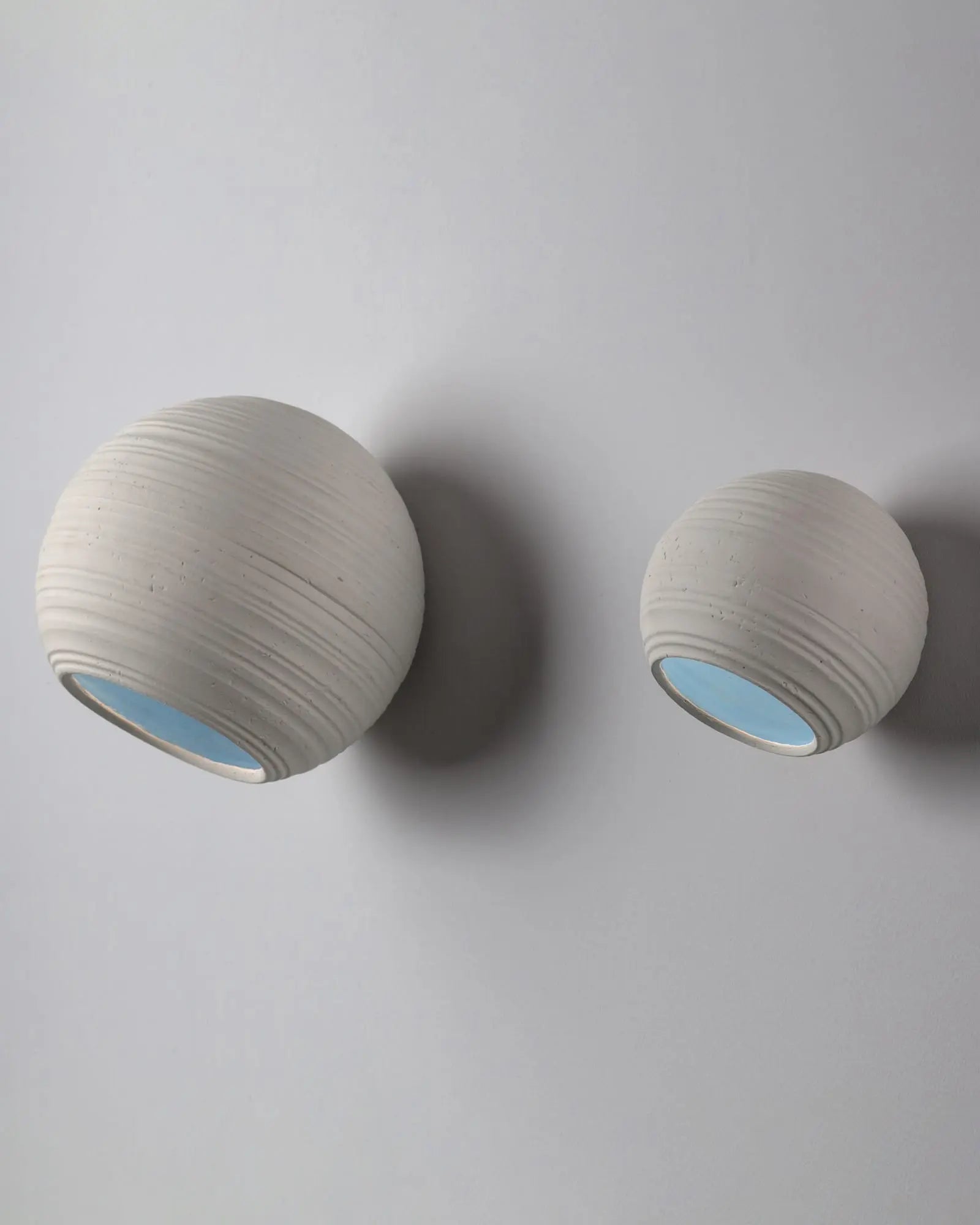 Newton Ceramic orb wall light 2 sizes
