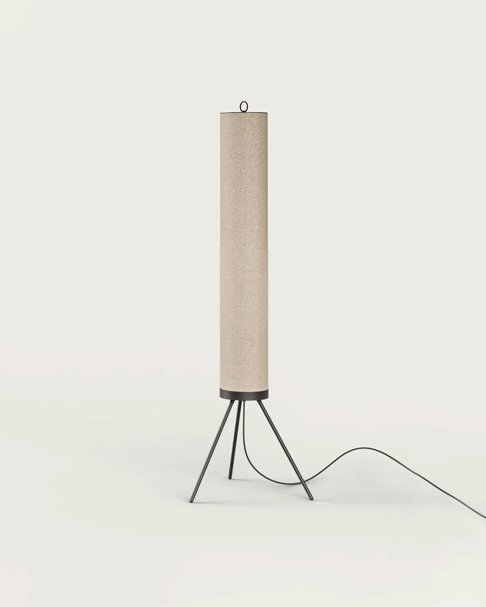 Nooi Floor lamp minimalistic cylinder with tripod base product photo