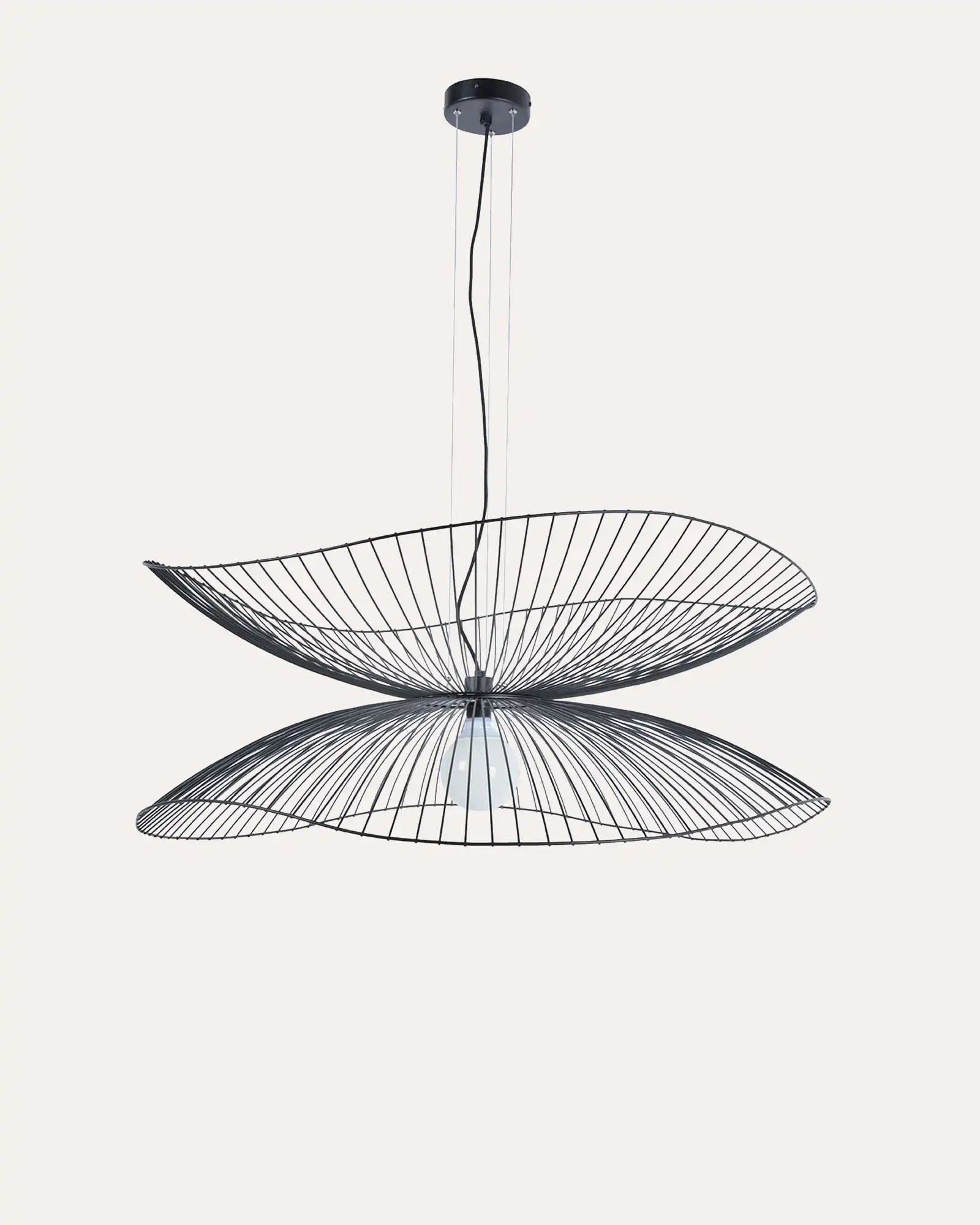 Libellule Pendant Light in Large Black by Forestier | Nook Collections