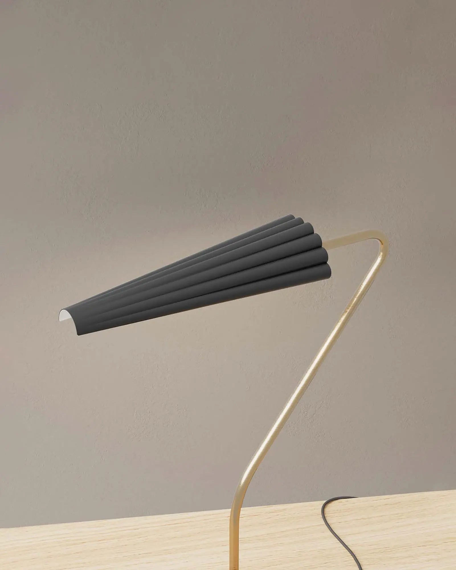 Bion contemporary table lamp detail