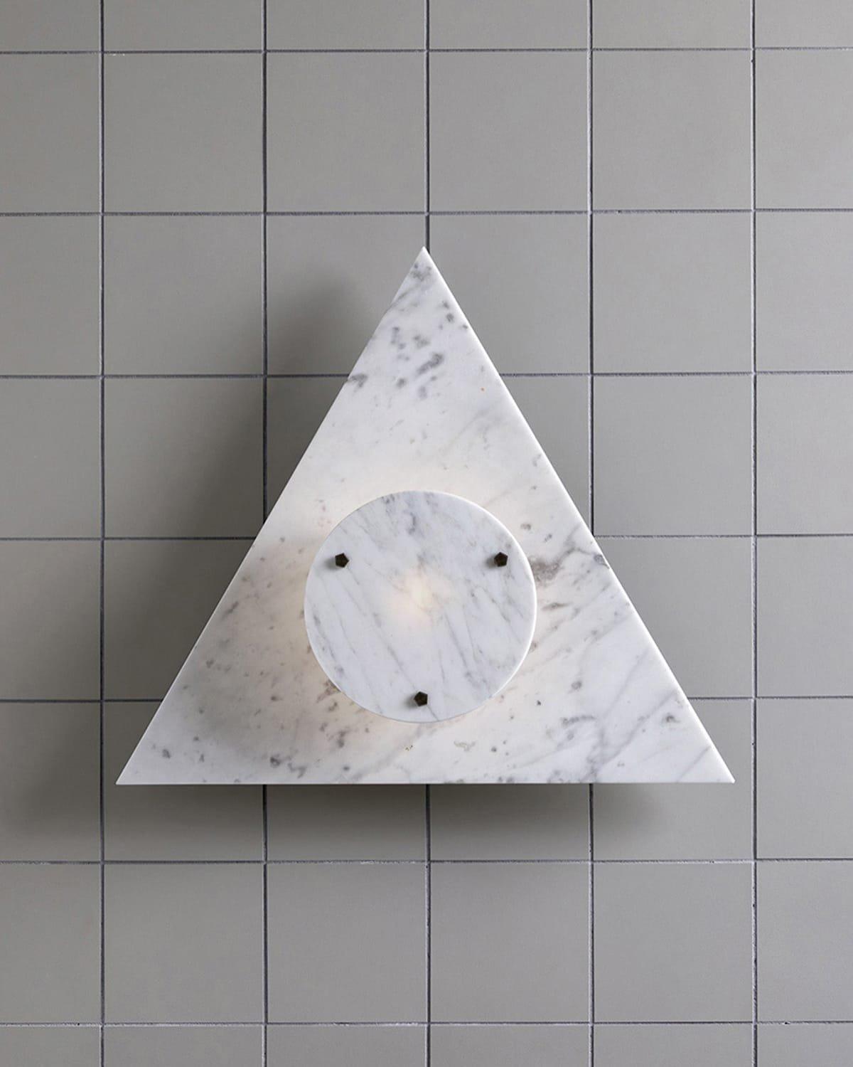 Bemuda marble contemporary wall light on Nook Collections