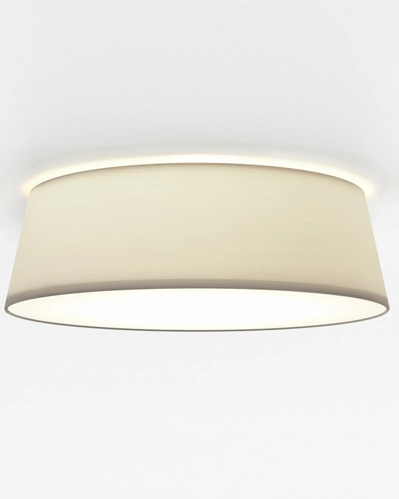 Fide ceiling minimalistic fabric wall light medium putty