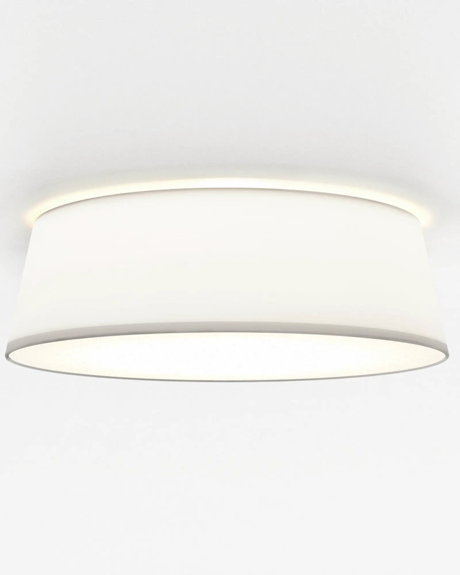 Fide ceiling minimalistic fabric wall light medium white