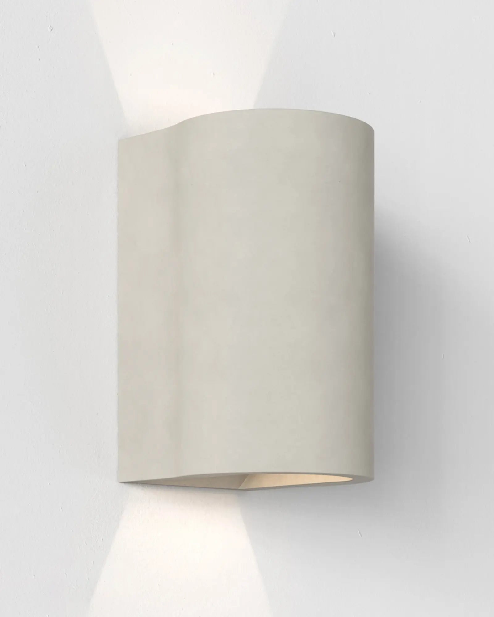 Dunbar Concrete minimalistic outdoor wall light up and down large