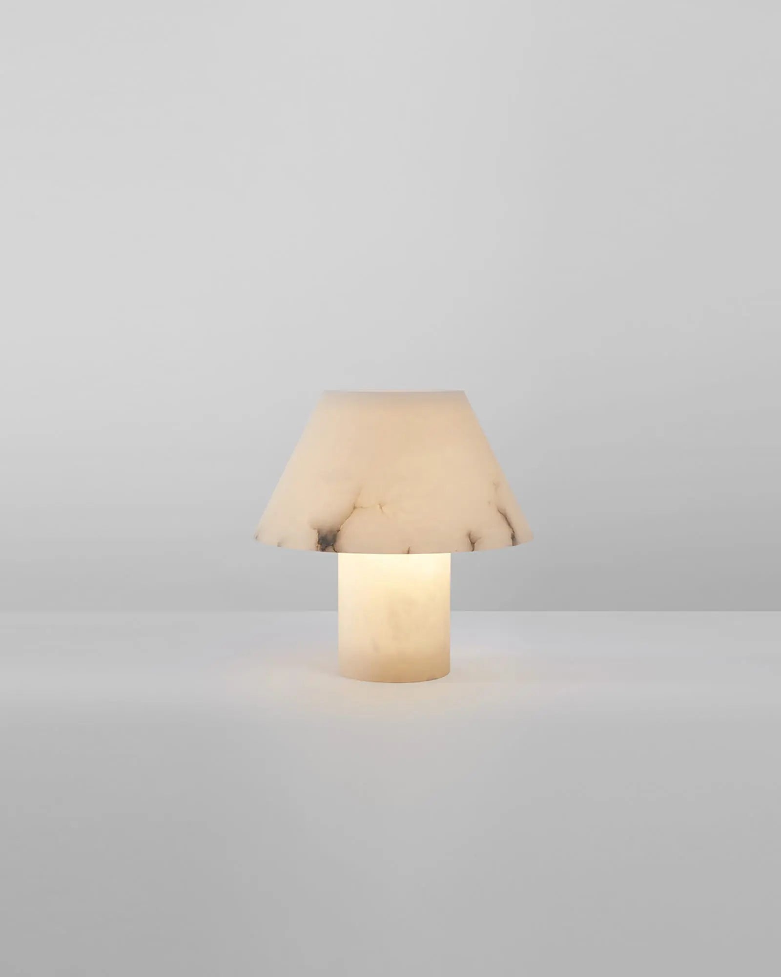 Porta alabaster contemporary table lamp medium