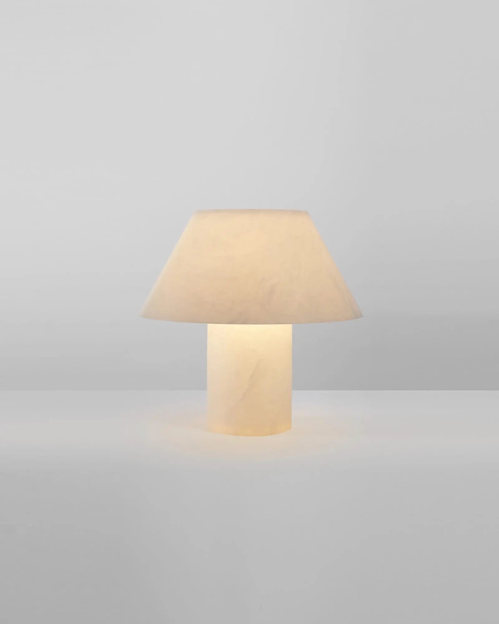 Porta alabaster contemporary table lamp large