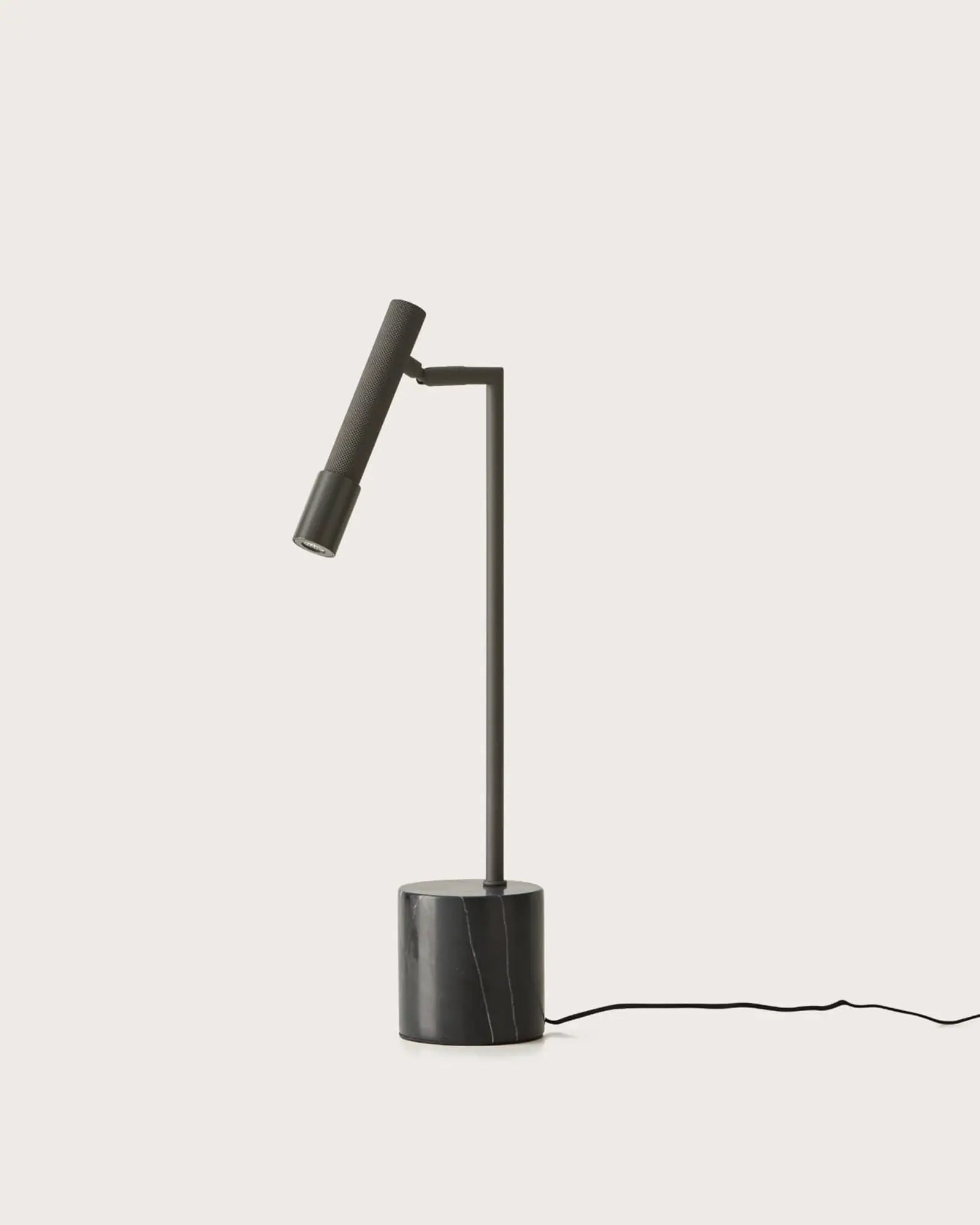 Ycro modern adjustable matte black table lamp product photo