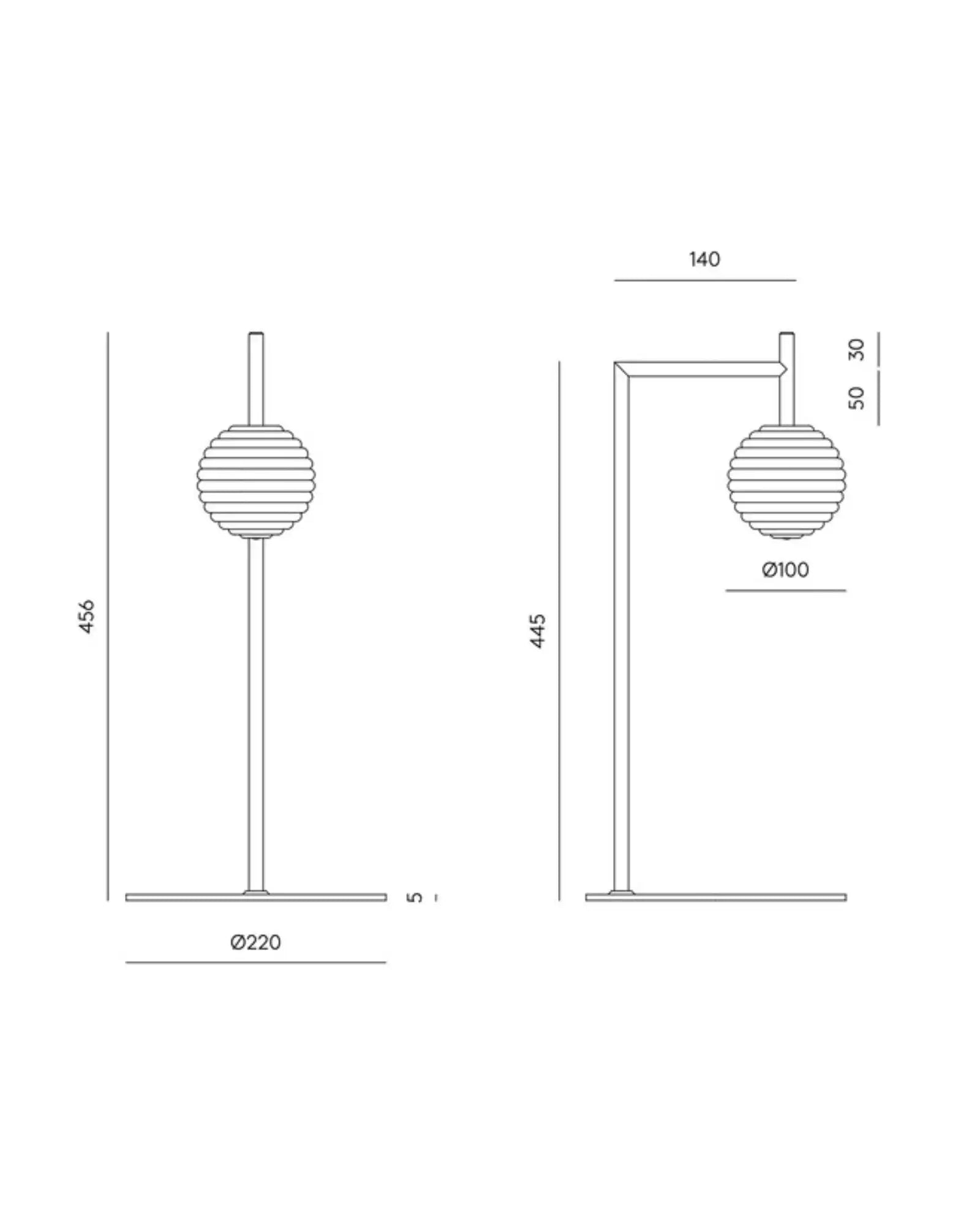 Doul Table Lamp